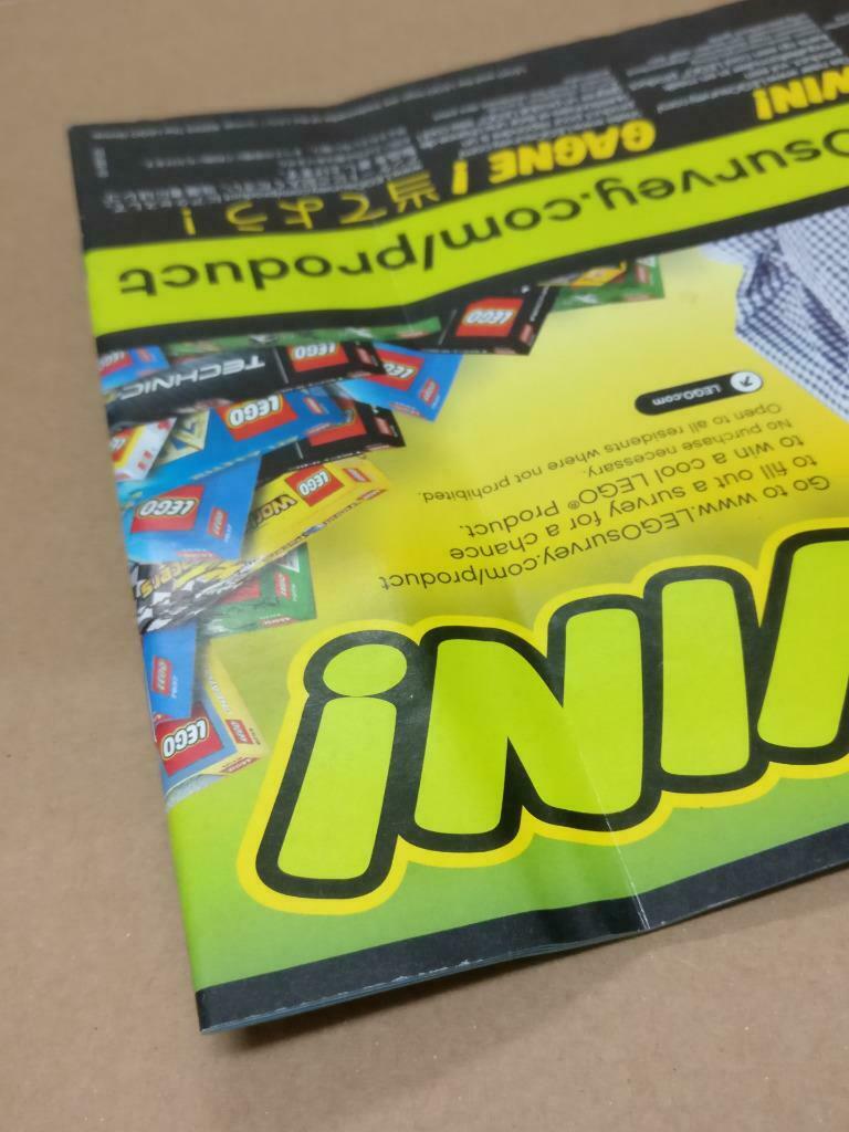 LEGO No. 60014 (2) City Manual Instructions Catalog Booklet (LG039)