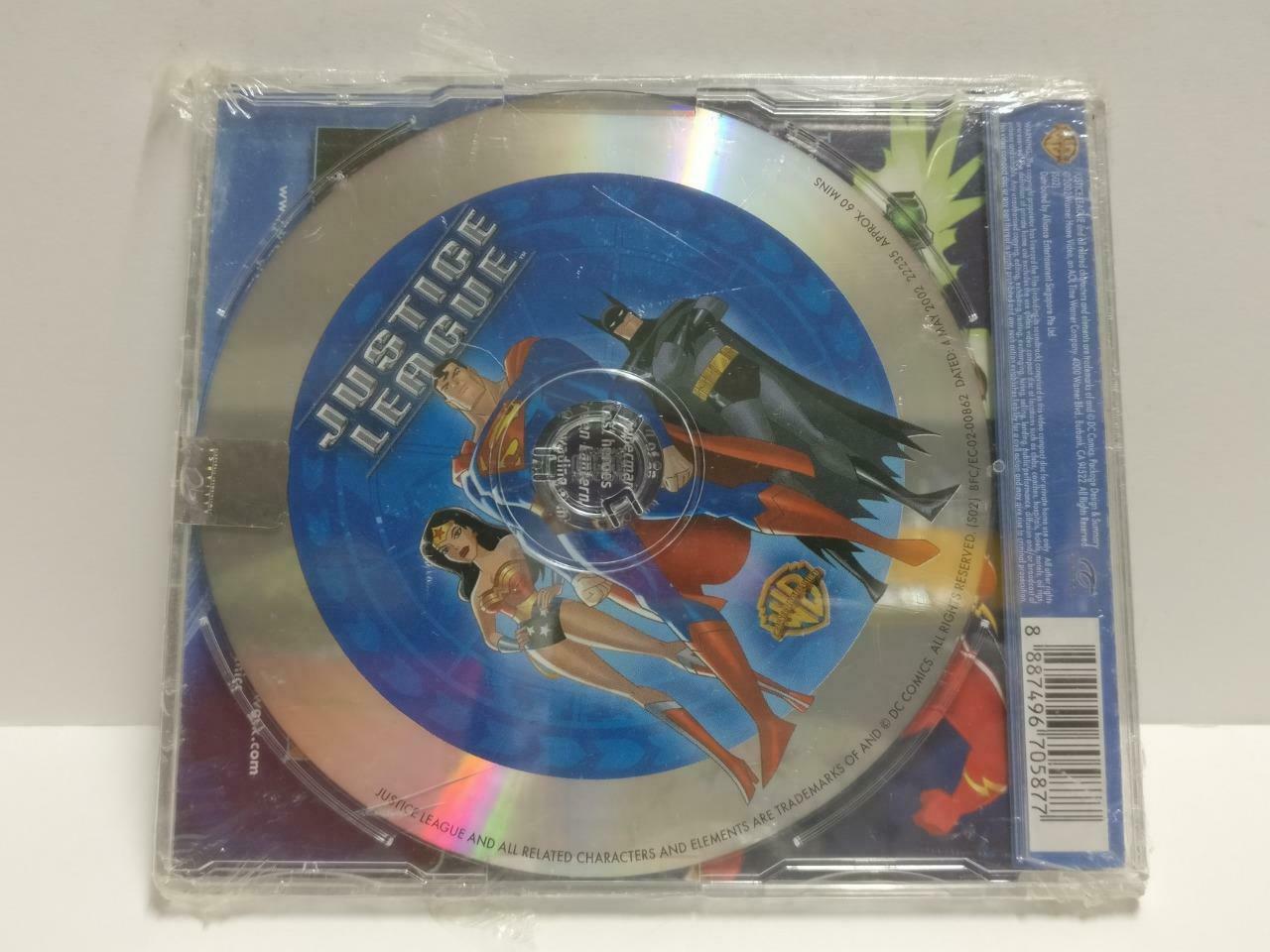 Sealed Cartoon Justice League Superman 2002 Singapore English Video VCD CD1078