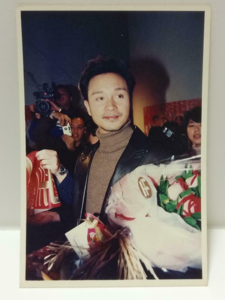 Vintage Hong Kong Actor Leslie Cheung 張國榮 张国荣 Singapore Agfa Photo F/S (P081)