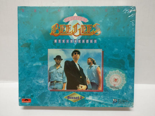 Mega Rare New Sealed Bee Gees 1997 Singapore MTV Karaoke 2x VCD Video CD (CD383)