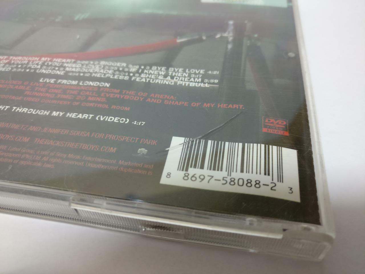 LK888 Backstreet Boys BSB Rare 2009 Singapore CD + DVD (88697) (CD373)