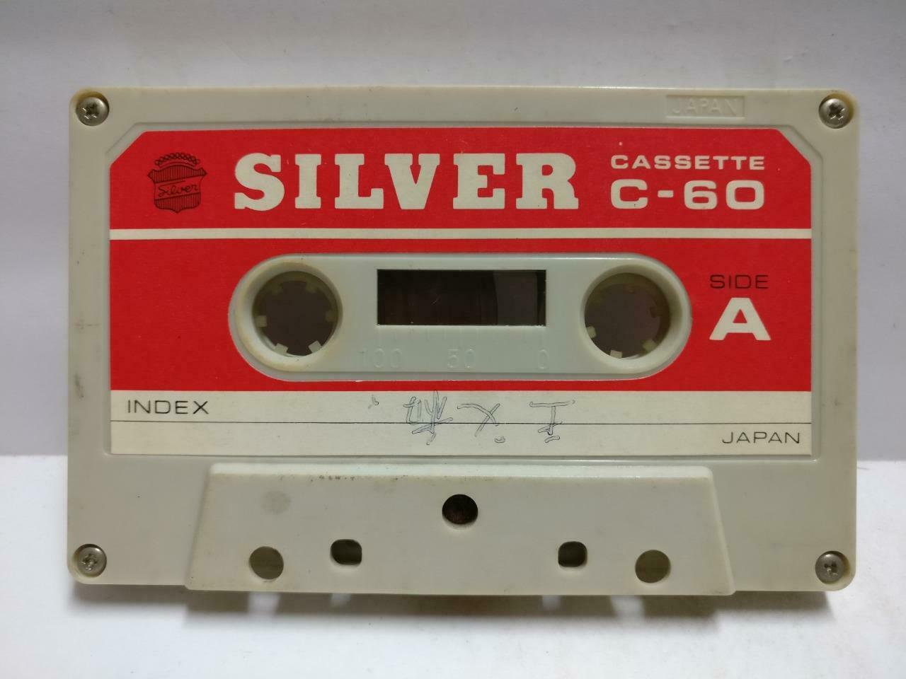 Used Blank Tapes Rare Silver C60 60 Mins Japan Low Noise Cassette CT772