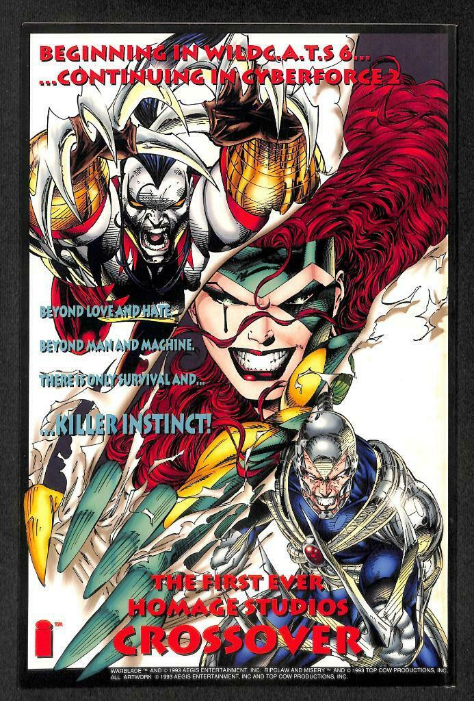 Valiant Image Black Death Mate September Animation Cartoon Comic Book (A1762)