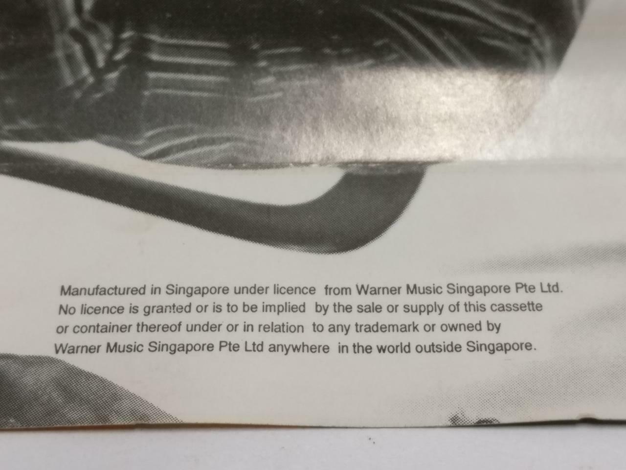 R.E.M. Monster King Of Comedy Mega Rare Singapore Only English Cassette CT490
