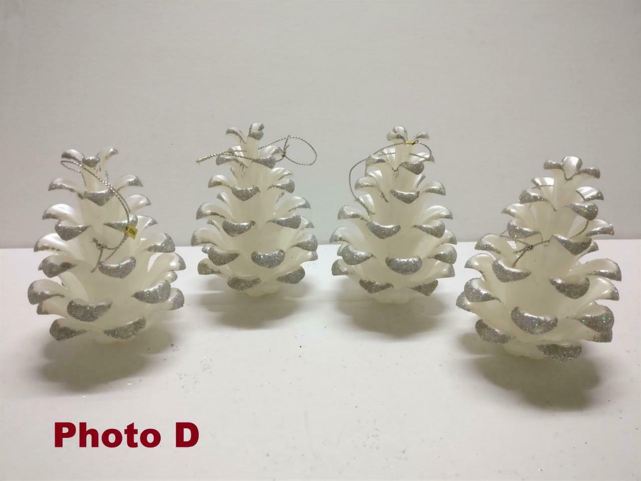 Vintage Christmas X'mas Tree Ornaments Icicles Star Bundle Lot x01 F/S (A2245)
