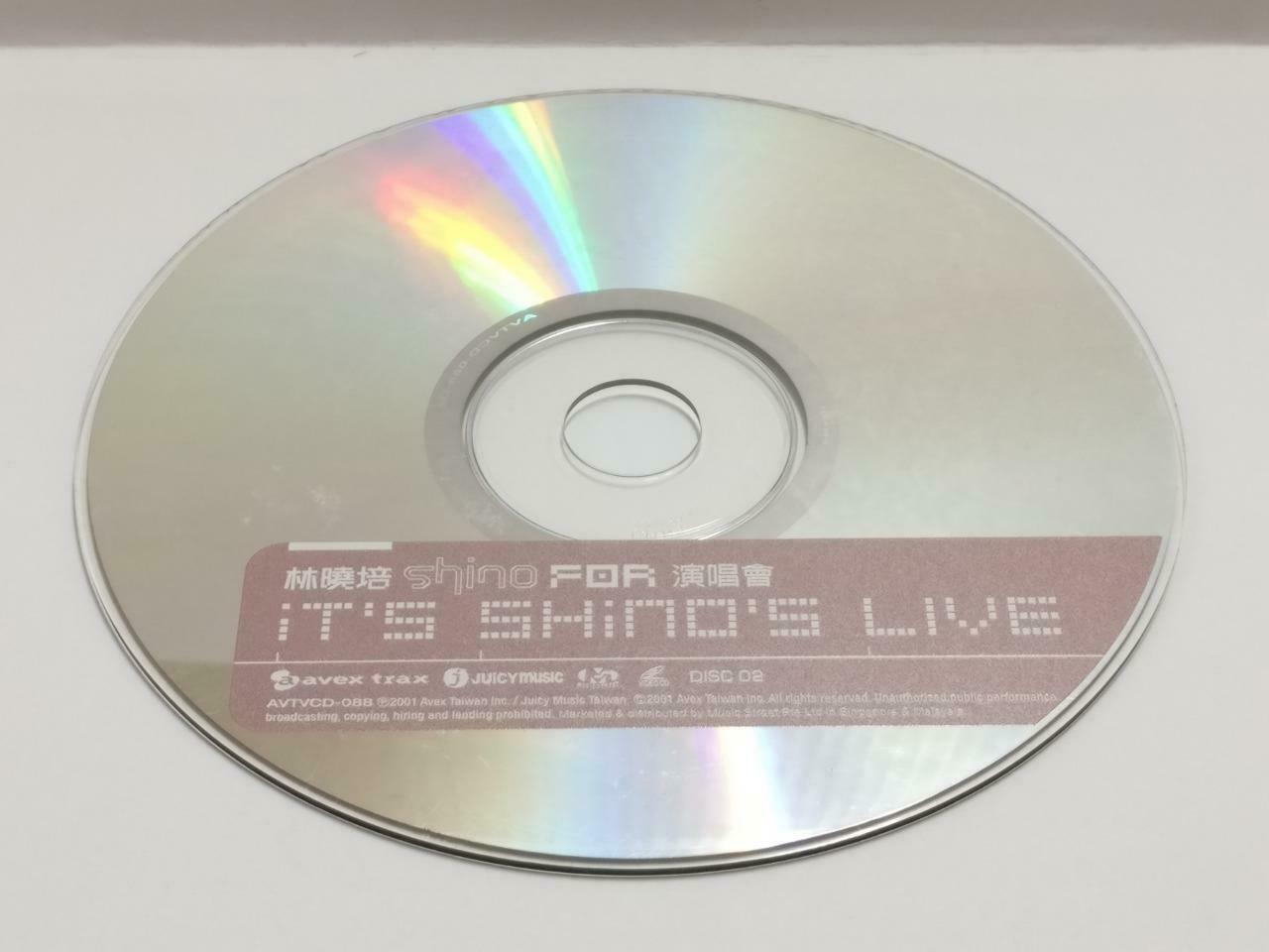 Taiwan Shino Lin 林晓培 Live Concert 2001 Rare Singapore Video CD 2x VCD CDS461