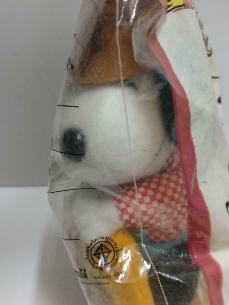 Sealed McDonald’s Happy Meal Farmer Snoopy 2000 Plush Toy Malaysia F/S (PTY157)