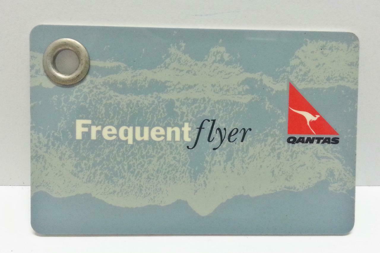 Rare Australia Qantas Airways Frequent Flyer Luggage Tag F/S (B109)