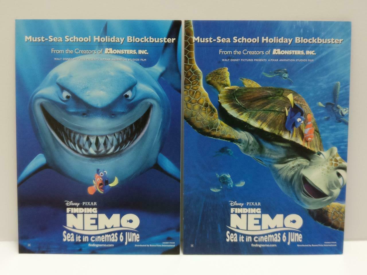 LUCKYPIGEON888 Cartoon Movie Nemo Fish Shark Blue Sea Postcard Lot Of 14 E0456