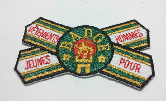 Embroidered Vetements Pour Hommes Badge Iron On Clothes Patch (A967)