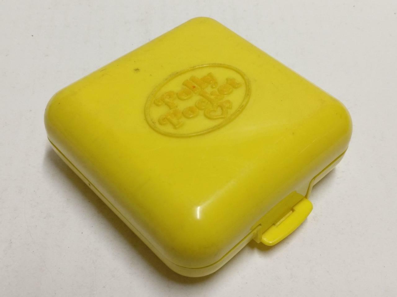 Vintage Polly Pocket 1989 Bluebird Play School Yellow Compact Only (FTY073)