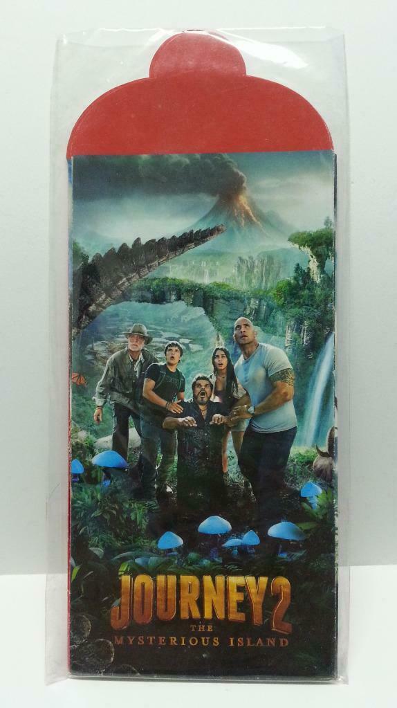 Dwayne Johnson Journey 2 Movie Chinese New Year Red Packet Pocket 5pcs AC161