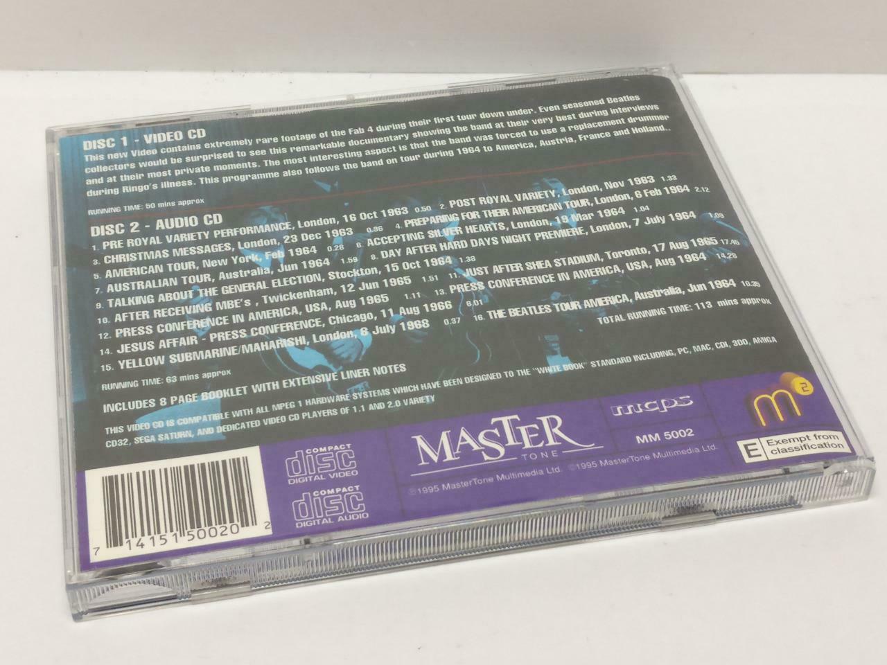 Rare The Beatles Big Beat Box 1995 Master Tone Video VCD + CD  (CD535)