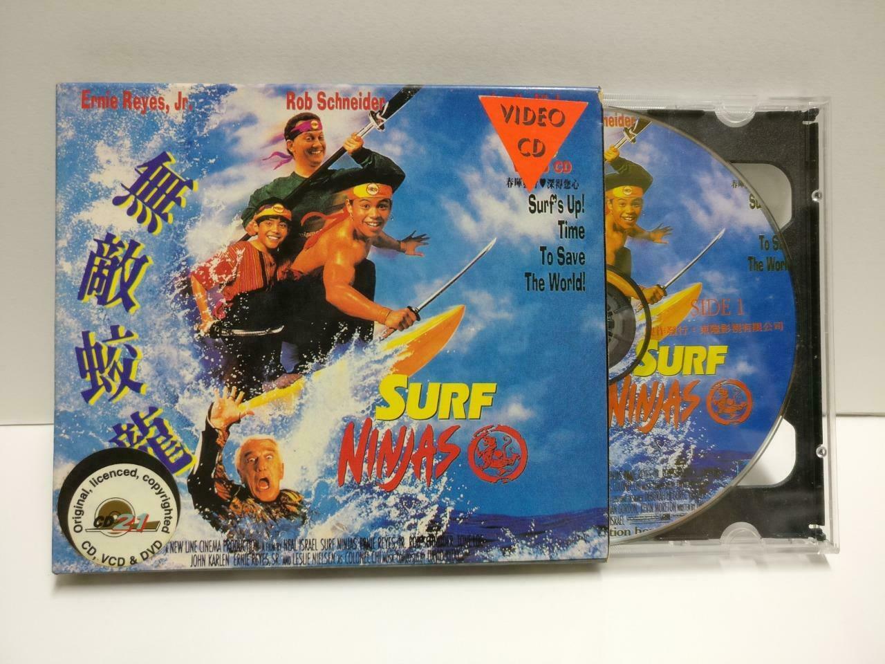 Movie Surf Ninjas Rob Schneider Singapore English Video CD 2x VCD CD1116 D