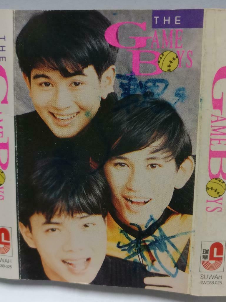 The Game Boys 磁带 卡带 情不自禁 1991 Rare Malaysia 签名 Autograph Chinese Cassette CT645