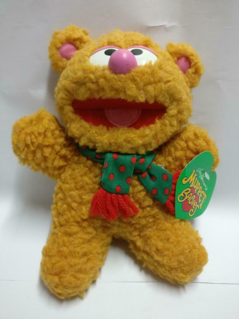 Vintage McDonald's X'mas Muppet Babies Fozzie 1994 Plush Soft Toy F/S (PTY094)