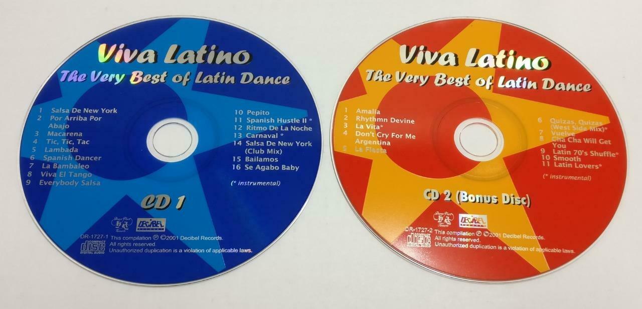 Various Artist Viva Latino 2001 The Very Best Of Latin Dance 2x CD (CDS335)