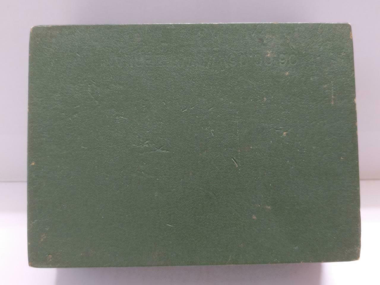Vintage Rolex Watch Green Empty Box 06.00.06 Switzerland (BX016)
