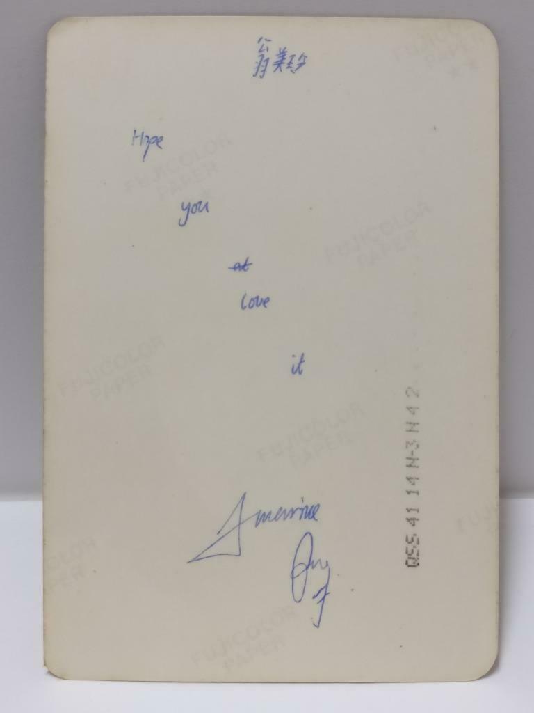 Vintage Hong Kong Actress Rare Barbara Yung Weng Mei Ling 翁美玲 Photo F/S (P119)
