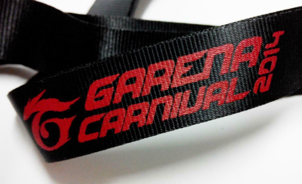 GARENA Carnival Singapore Computer Games 2014 Lanyard F/S (F020)