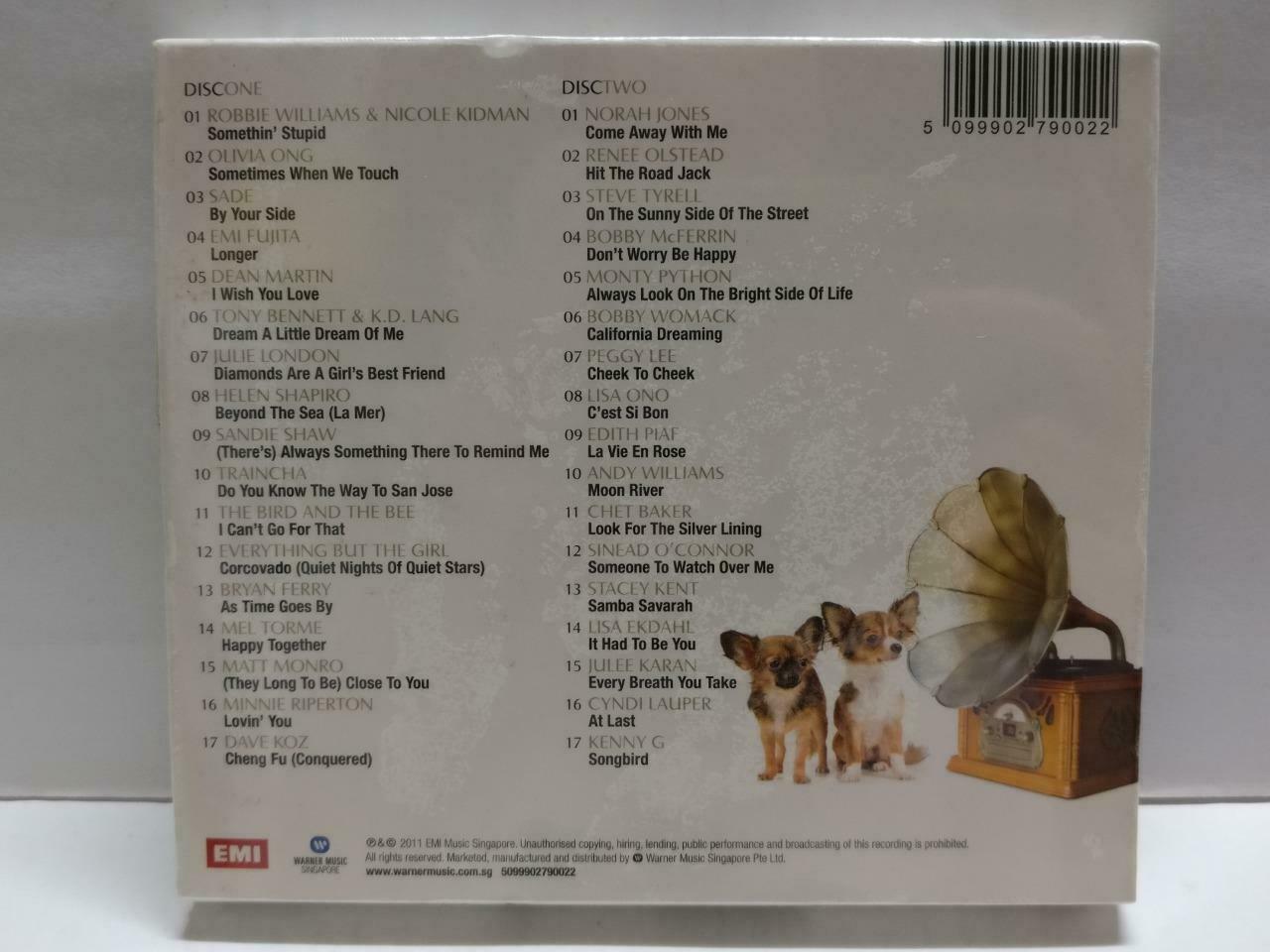 Sealed Various Artist JAZZ Norah Jones Peggy Lee Sade Singapore 2x CD Dog CD922