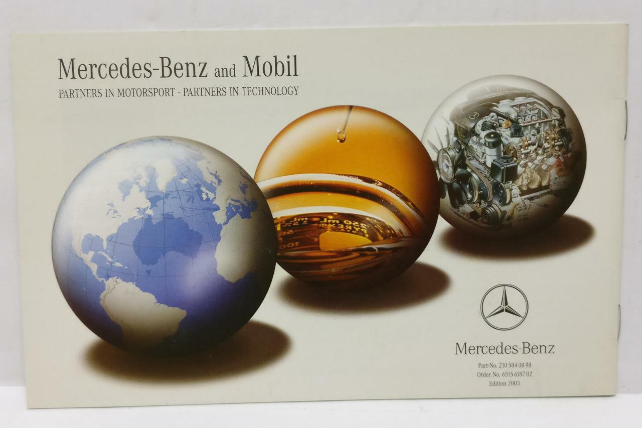 Rare Mercedes-Benz C-Class Catalog Booklet Owner's Manual DVD (A2093)