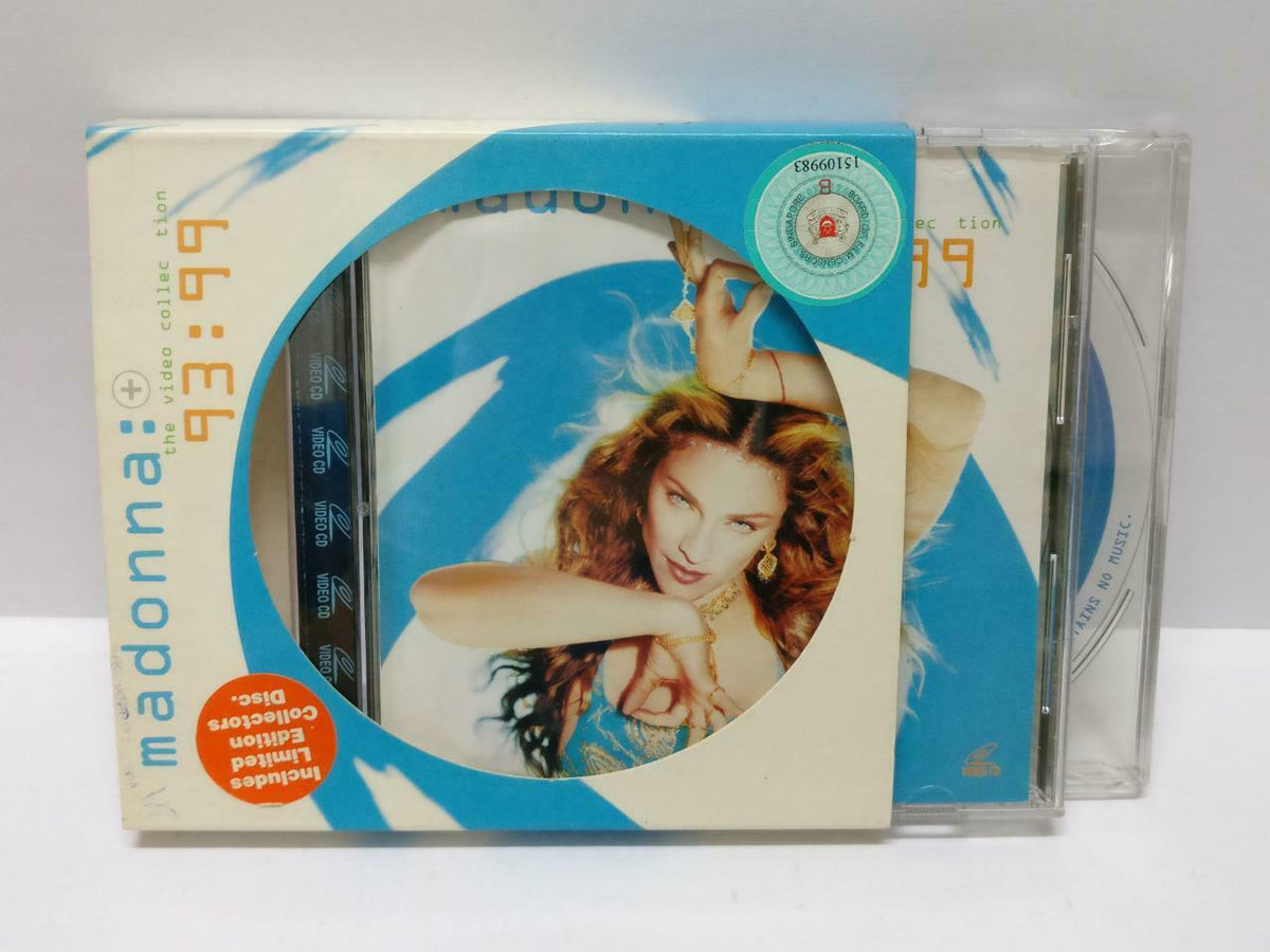 Madonna 1999 Singapore Video VCD + Limited Edition Promo Picture Disc CD (CD488)