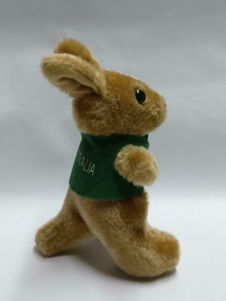 Australia Cute Kangaroo Wears Vest Souvenir 5" Plush Soft Toy F/S (PTY130)