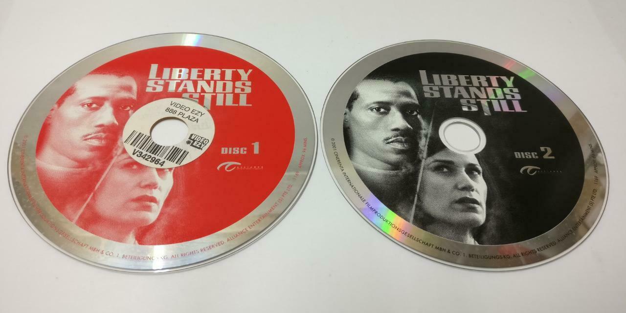 Thriller Movie Liberty Stands Still Wesley Snipes Singapore Video 2x VCD CDS562