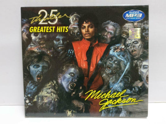 New & Unsealed Michael Jackson MJ Thriller Greatest Hits 2008 MP3 India CD CD972
