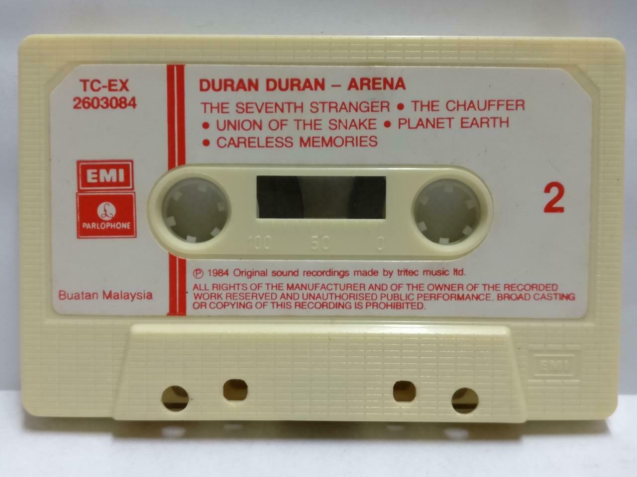 Duran Duran Arena 1984 Mega Rare Malaysia English Cassette CT497