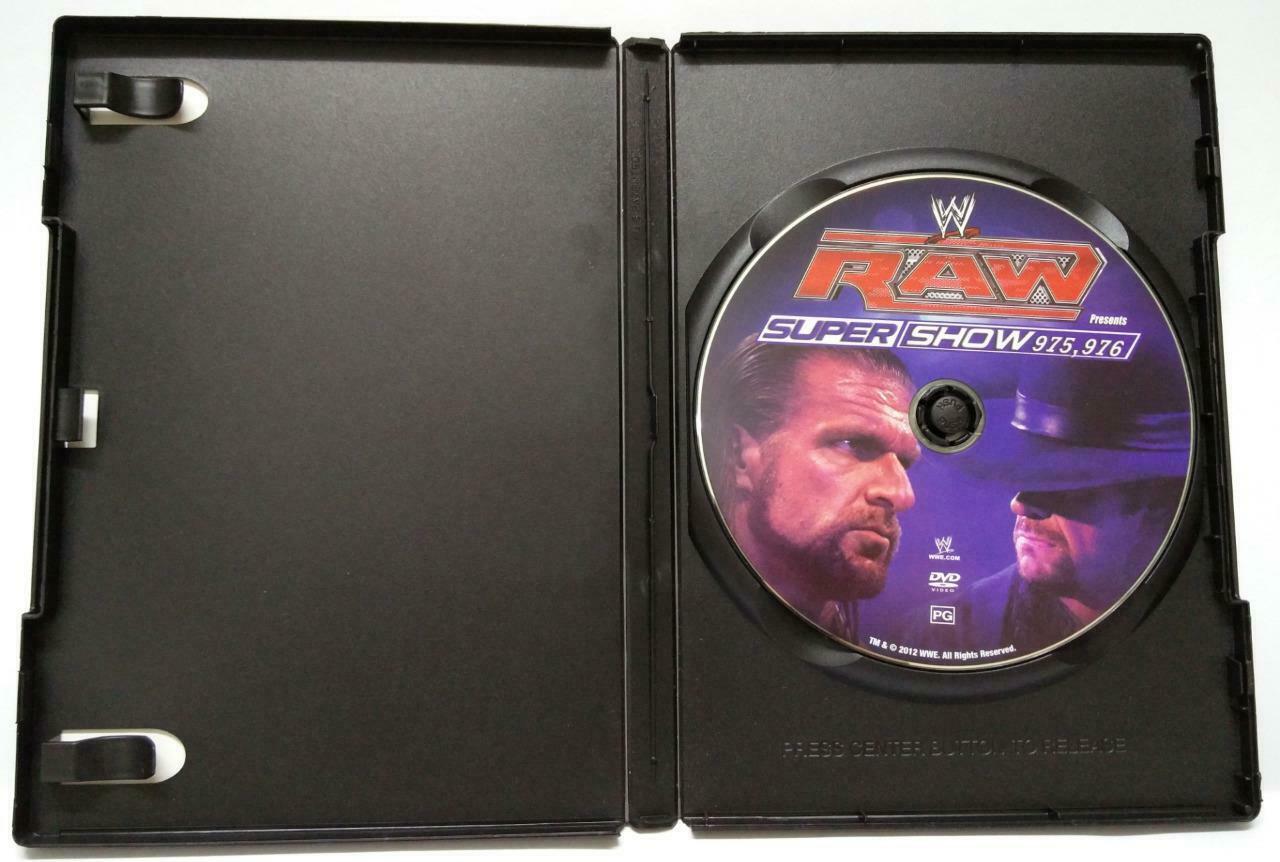 WWE RAW WWF Wrestling Randy Orton Dolph Ziggler Super Show Singapore DVD A1456