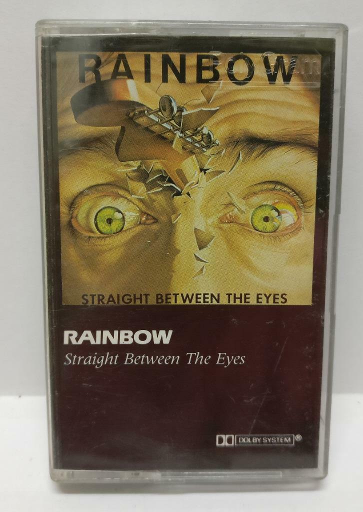 Rainbow Straight Between The Eyes 1992 Rare Singapore Cassette (CT229)
