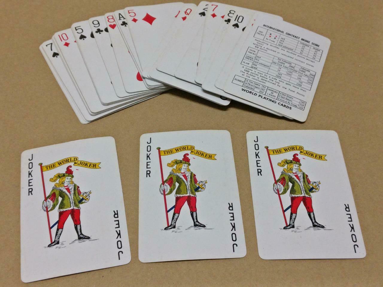 Used Rare Thai Airways Playing Cards Souvenir (A1997)