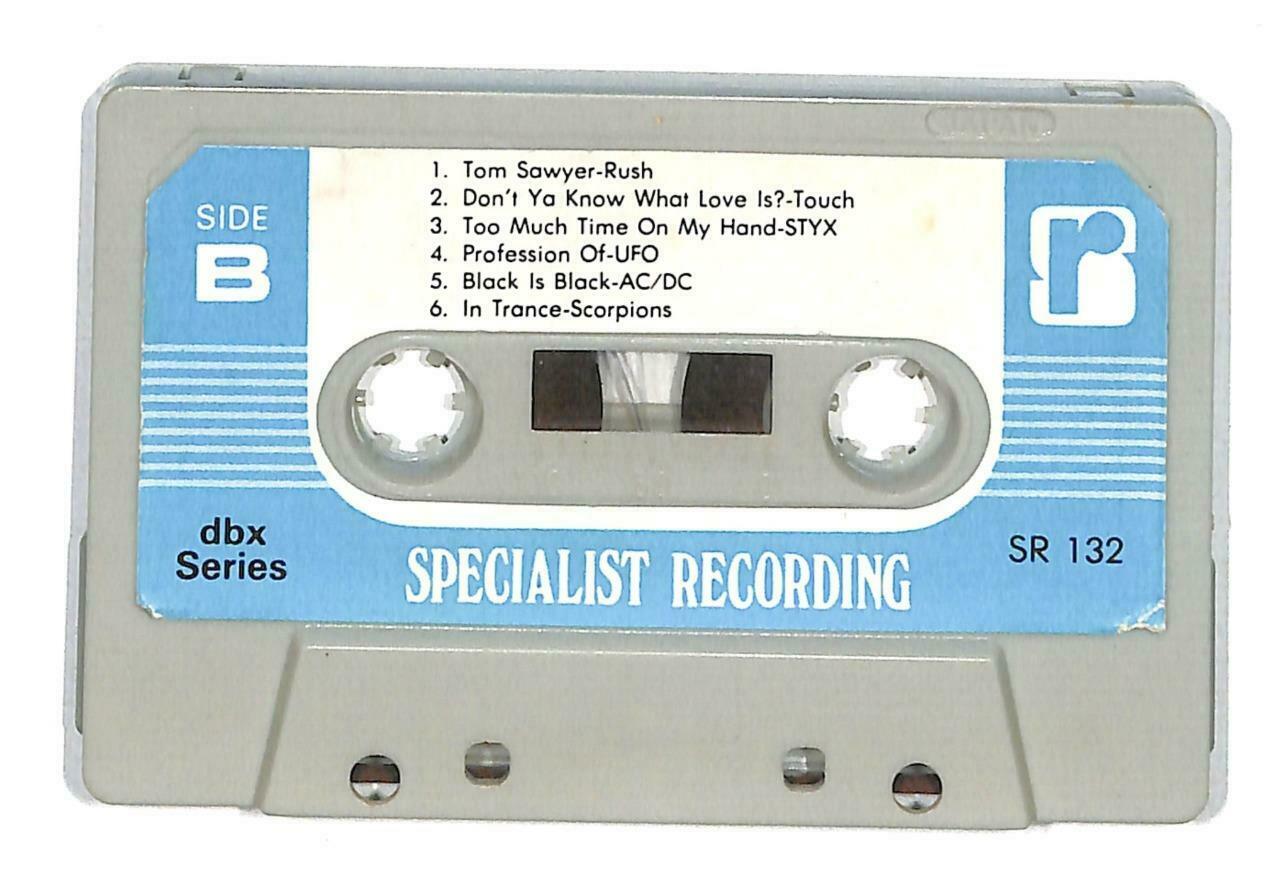 Rare Deep Purple AC/DC Black Sabbath Scorpions Rainbow Singapore Cassette CT963