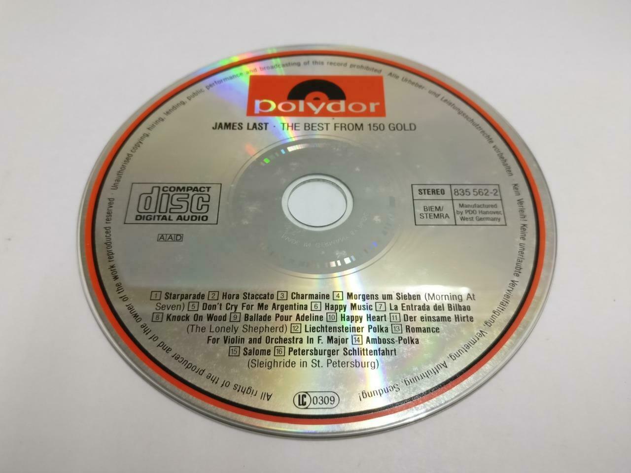James Last The Best From 150 Gold Starparade Salome English Germany CD (CDS168)
