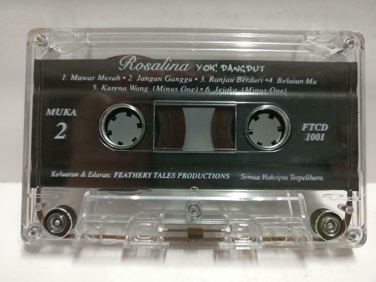 Malay Rosalina Yok ! DangDut Rare Singapore Melayu Cassette CT748