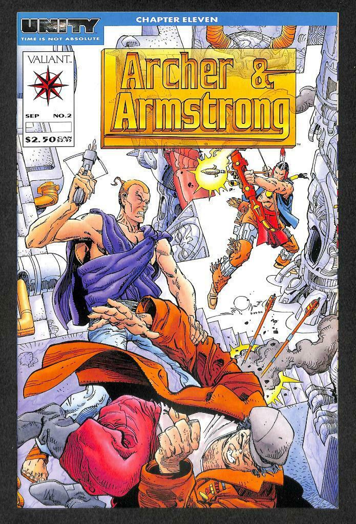 Valiant UNITY Archer & Armstrong September Animation Cartoon Comic Book (A1750)