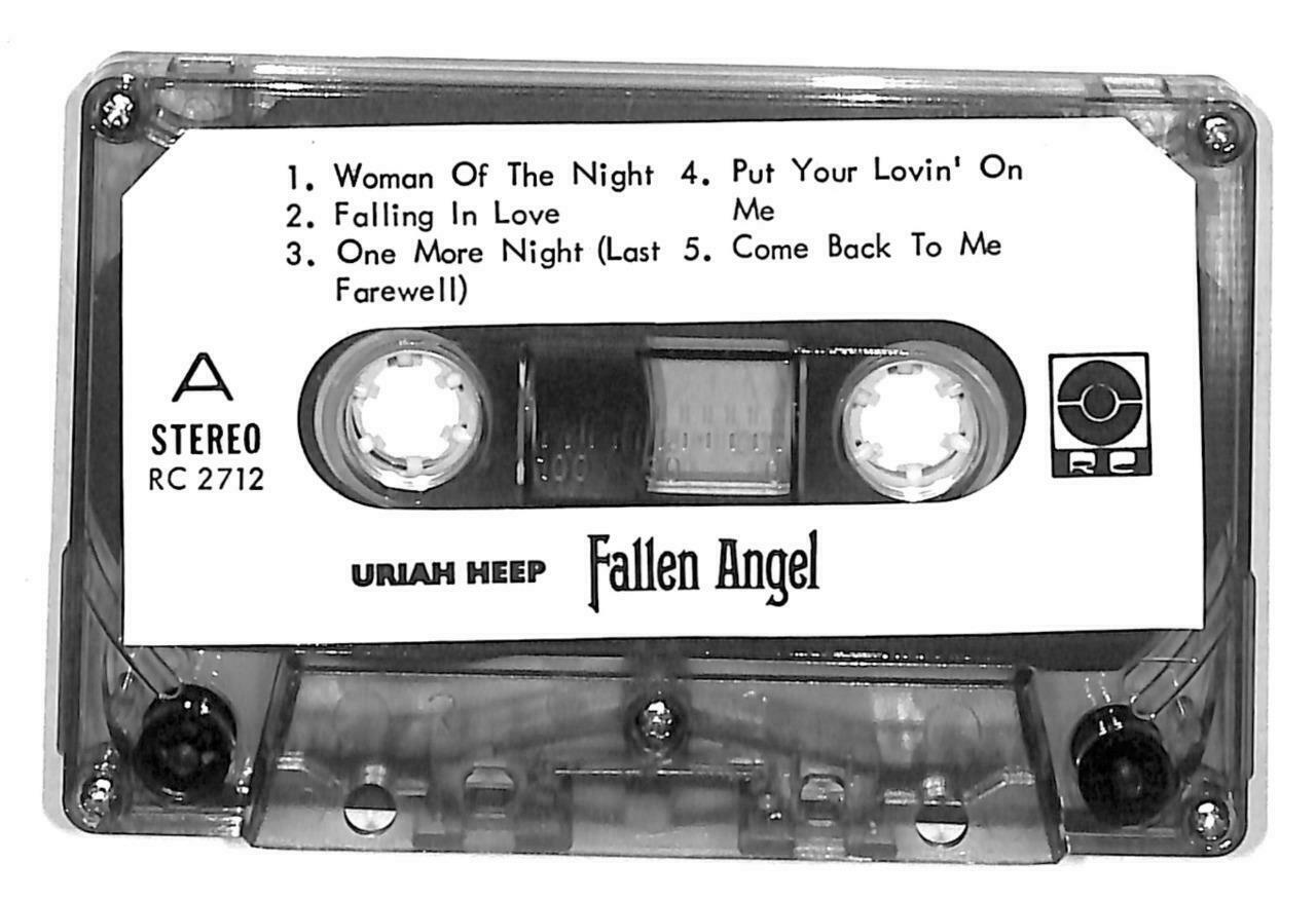 Rare Uriah Heep Fallen Angel Woman Of The Night Singapore English Cassette CT956