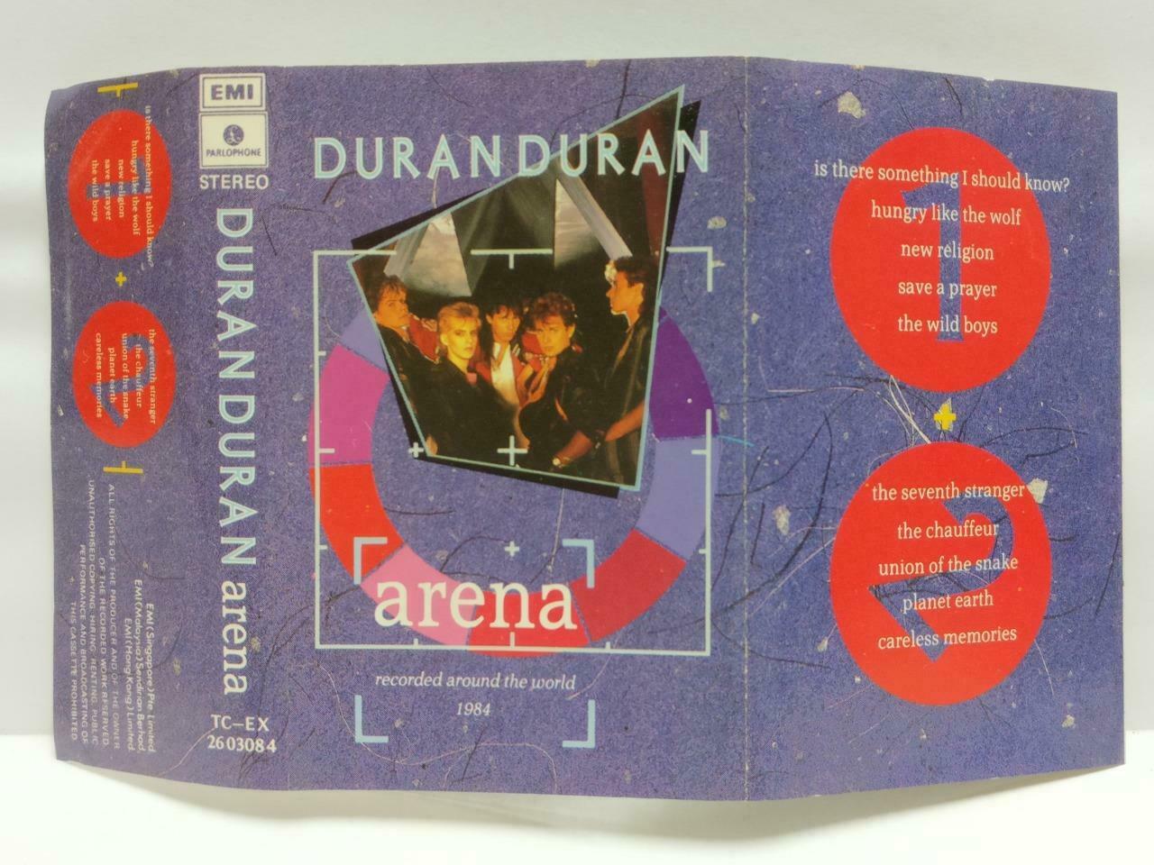 Duran Duran Arena 1984 Mega Rare Malaysia English Cassette CT497