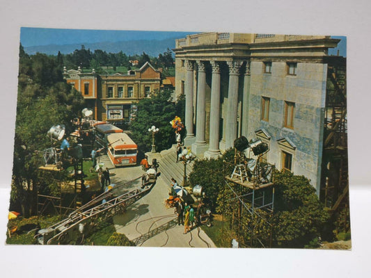 Vintage Universal Studios Exterior Production Back Lot Color USA Postcard (P624)