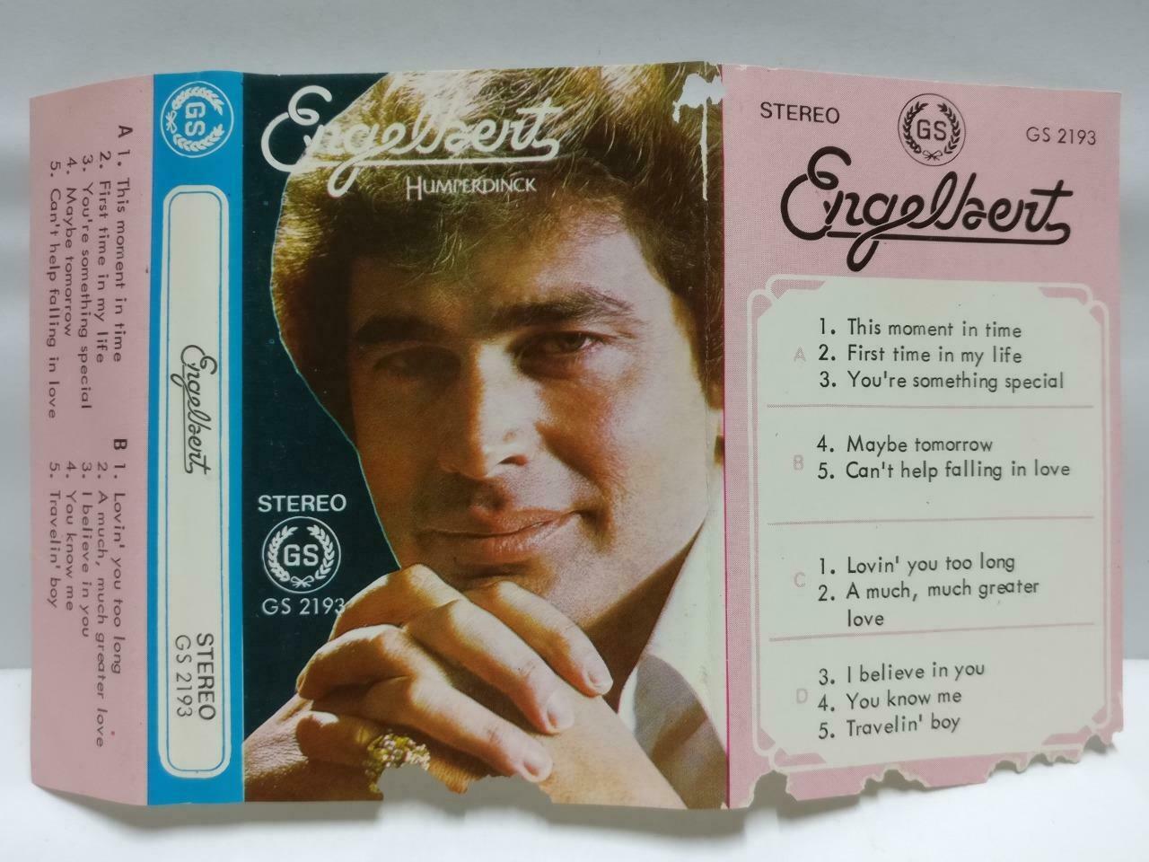 Engelbert Humperdinck Maybe Tomorrow Mega Rare Singapore English Cassette CT506