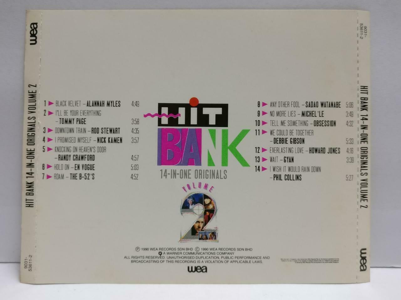 Various Artist Rod Stewart Tommy Page Phil Collins 1990 Rare Singapore CD CDS306