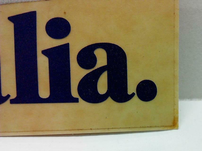 Vintage 80’s Sticker Ansett Australia Airlines F/S (A776)