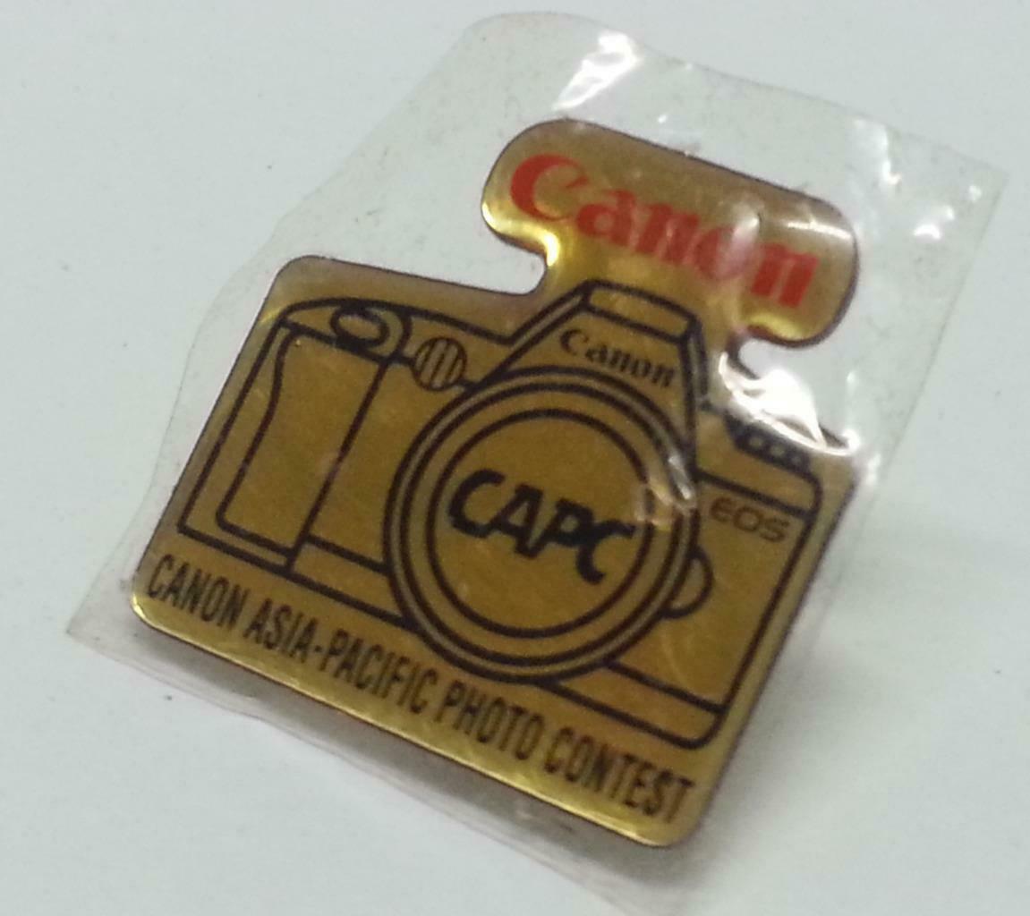 Rare Canon EOS Camera Asia-Pacific Photo Contest Mini Pin Badge Souvenir B423a