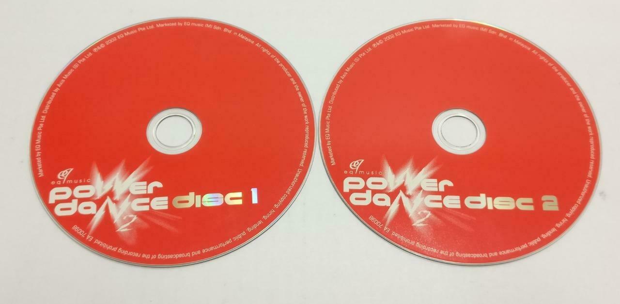 Power Dance 2 Various Artist Honey B Kate Ryan Deenah Singapore 2x CD (CDS328)