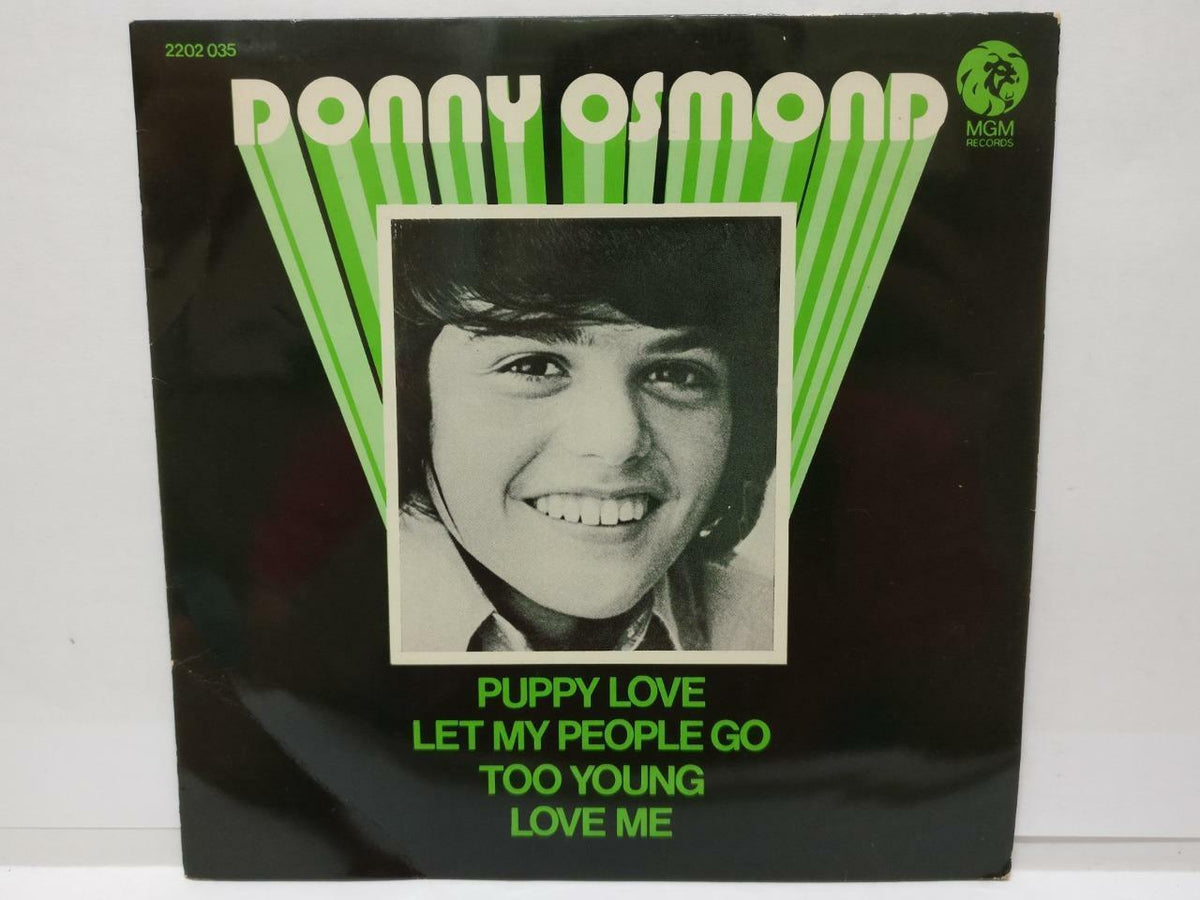 Donny Osmond Puppy Love Too Young Love Me MGM 7" EP (EP050)