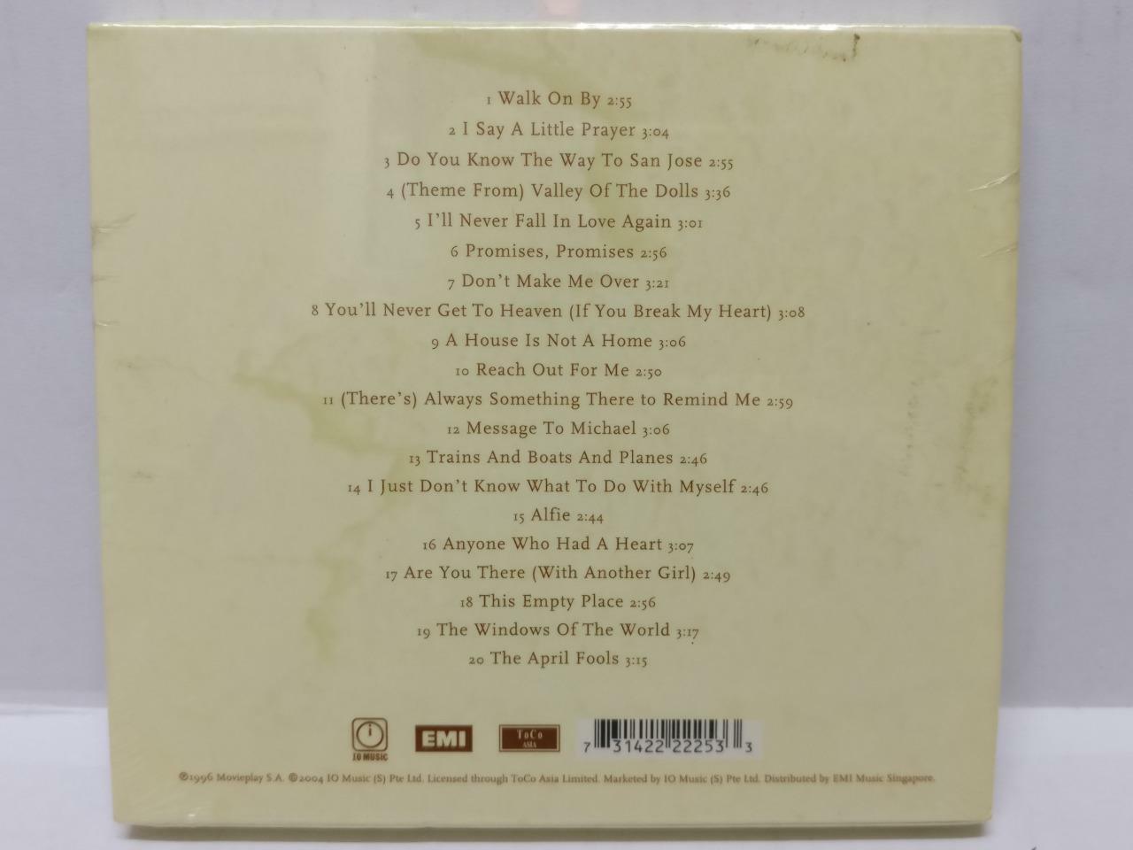 LK888 Rare Sealed Dionne Warwick Greatest Hits Rare 2004 Singapore CD (CD418)