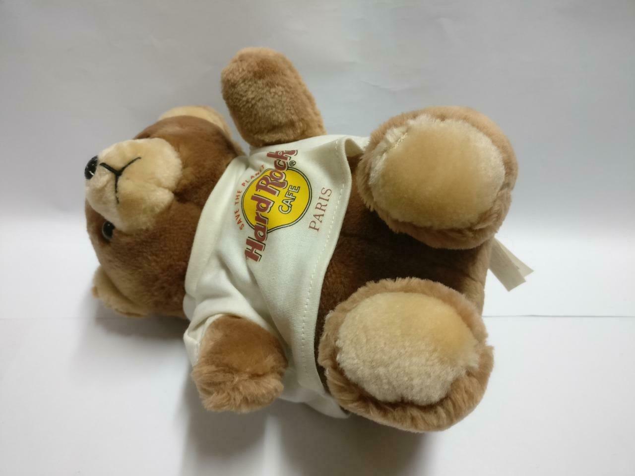 Rare Retired Hard Rock Cafe Paris 7" Souvenir Plush Soft Toy F/S (PTY091)