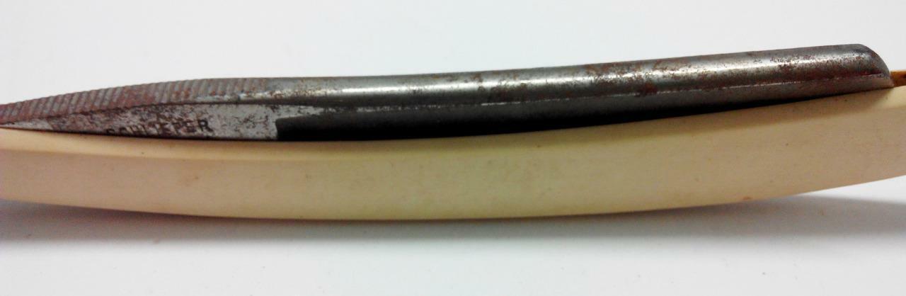 VTG Carl Schlieper Germany Solingen Razor Shave Ready Chinese Words w/ Box A893